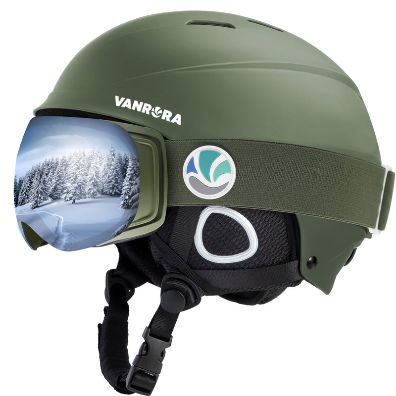 Load image into Gallery viewer, Ski Helmet & Goggles Set