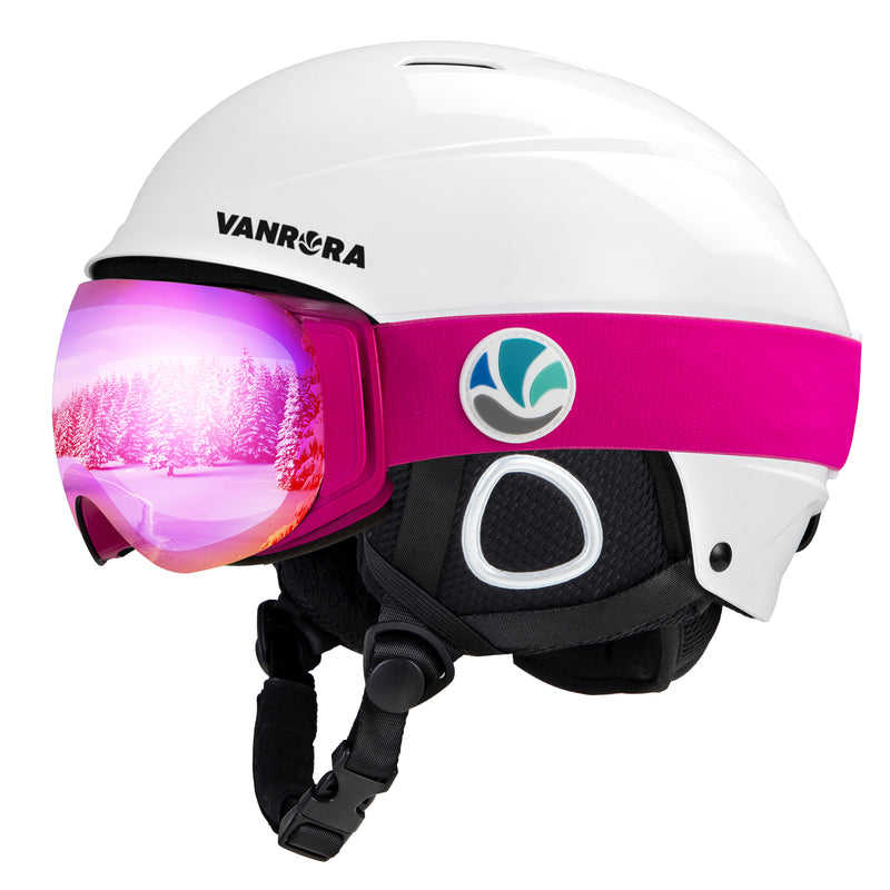 Load image into Gallery viewer, Ski Helmet & Goggles Set