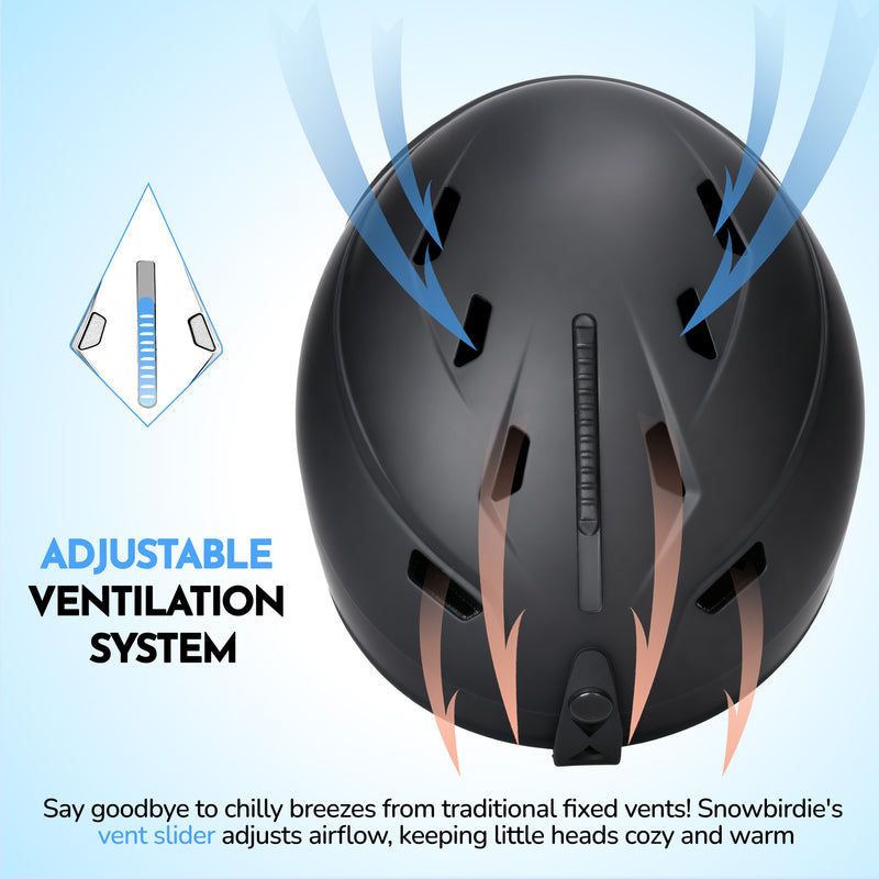 Load image into Gallery viewer, Kids Ski Helmet and Goggles Set
