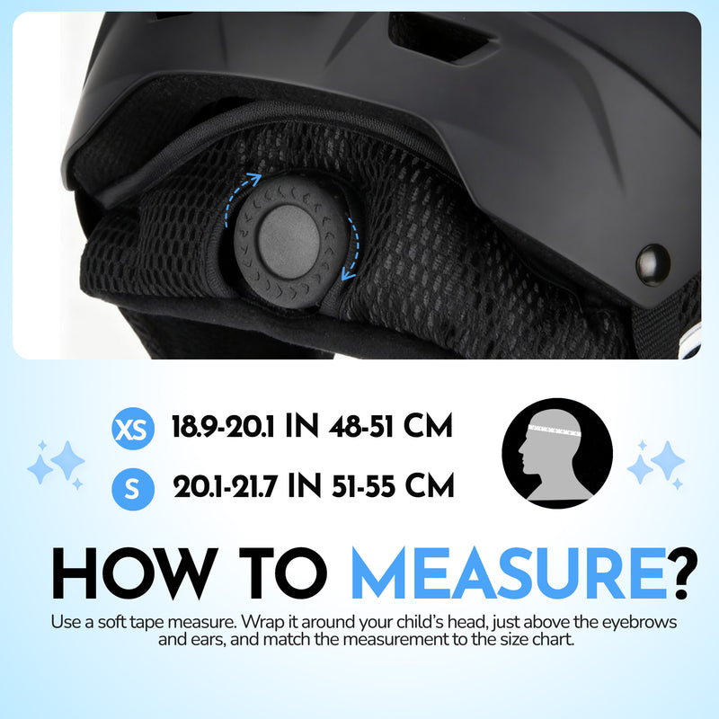 Load image into Gallery viewer, Kids Ski Helmet and Goggles Set
