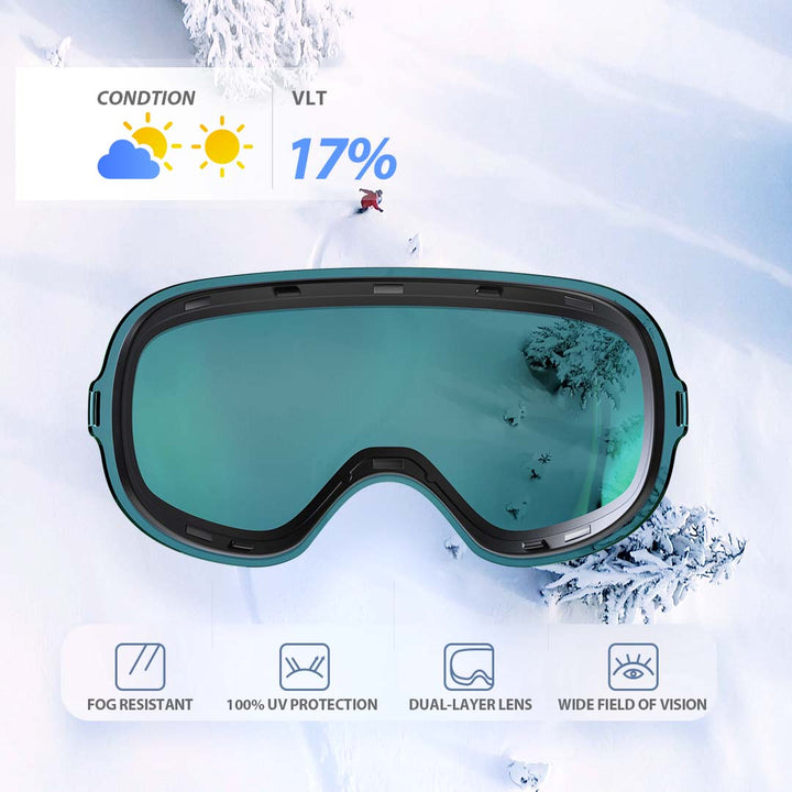 Ski Goggles Interchangeable Lens Vanrora