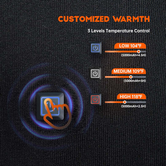 Heated Fleece Vest
