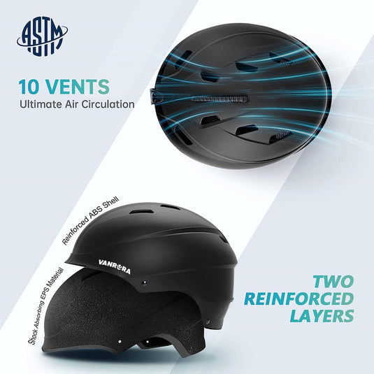 Ski Helmet & Goggles Set