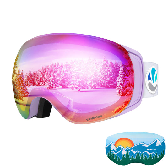 interchangeable ski goggle lenses Ski Goggles Interchangeable Lens – Vanrora
