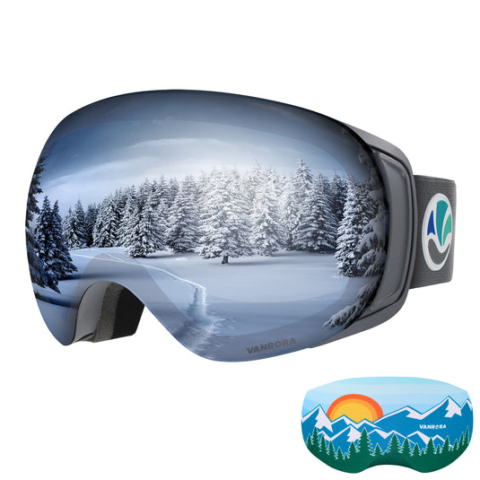 ski goggles with changeable lenses Ski Goggles Interchangeable Lens – Vanrora